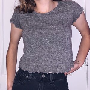Cropped t-shirt